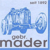 Gebr. Mader NF.eK Autoteile & Zubehör Unternehmen Gebr. Mader NF.eK Autoteile & Zubehör